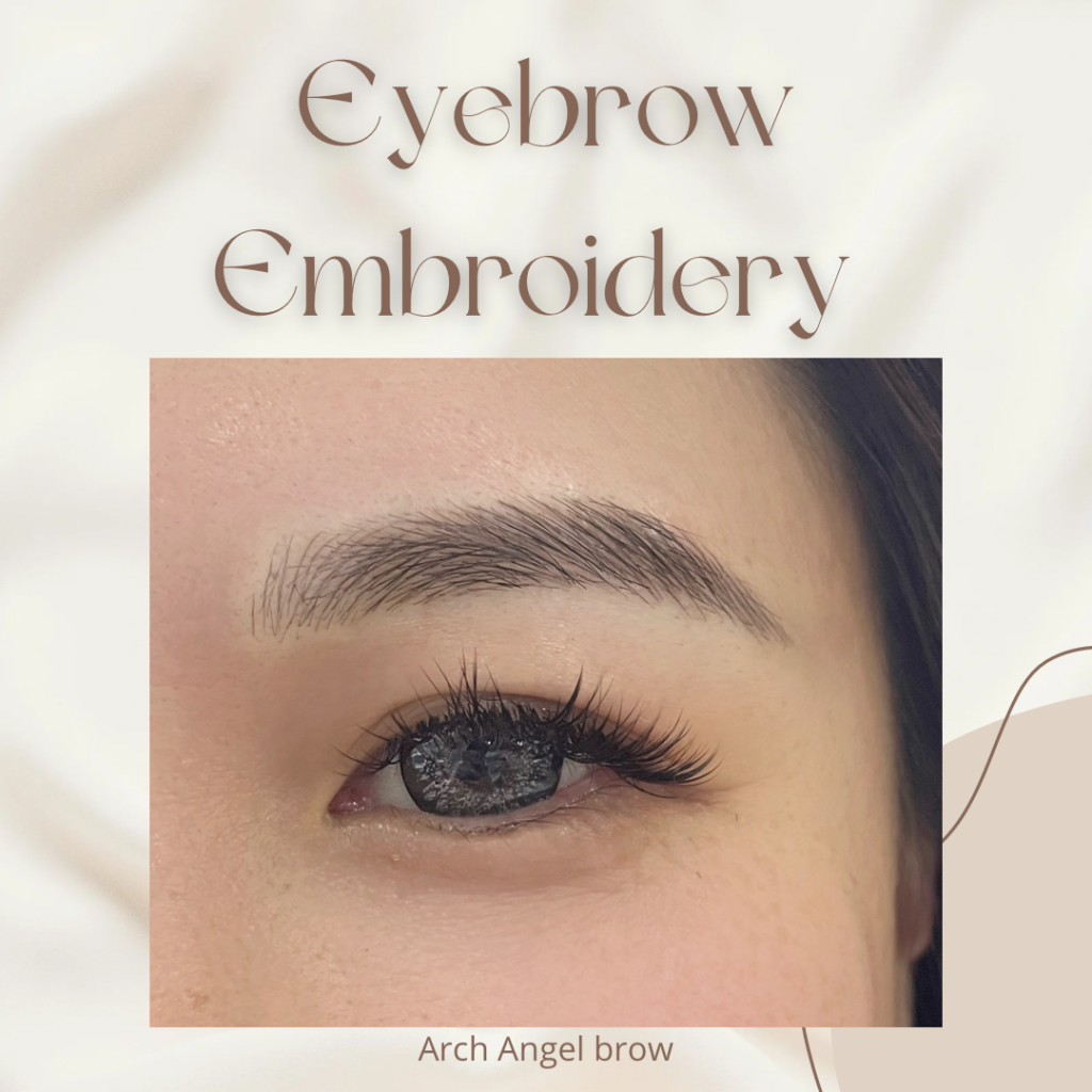 Korea Embo Natural Eyebrow Embroidery Archangel Brow
