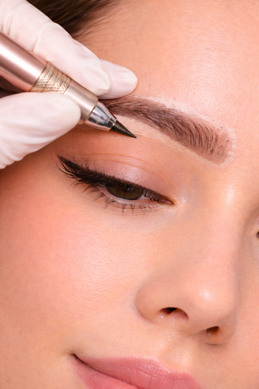 eyebrow embroidery touch up
