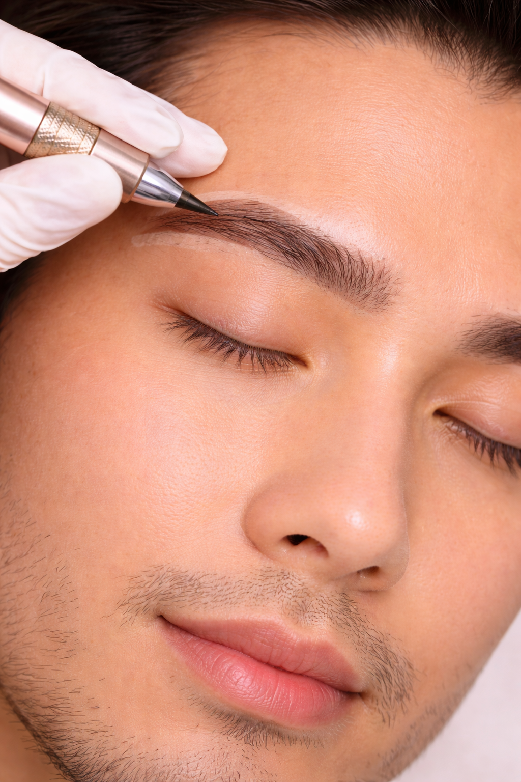 eyebrow embroidery men